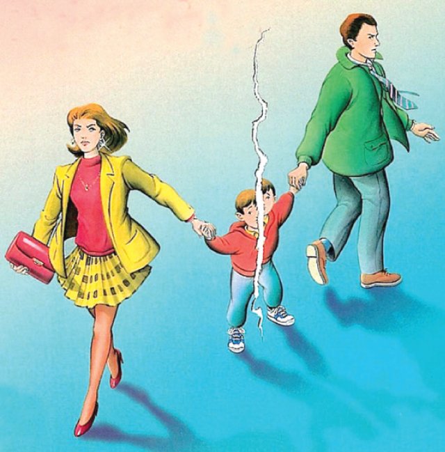 الأطفال والطلاق